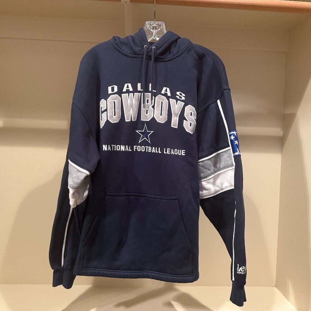 LEE Sport NFL Dallas Cowboys Sweatshirt Hoodie Mens Size Large
